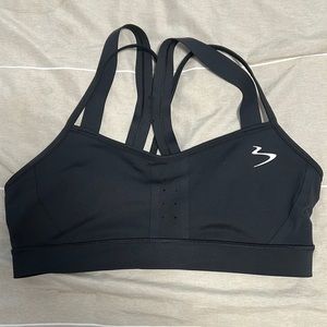 Never worn - black sports bra